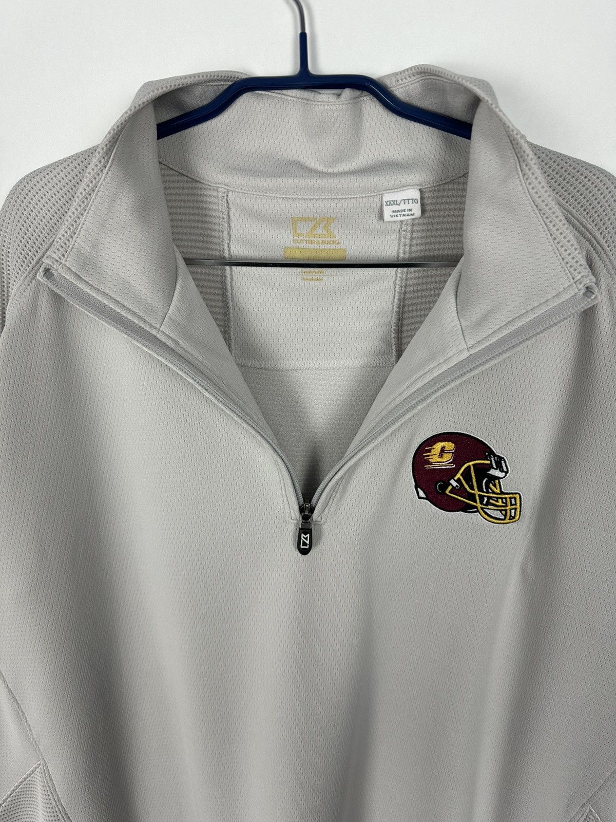 Cutter & Buck Vintage Hockey Washington Redskins 1/3 Zip Sports Jersey Size US XXL / EU 58 / 5 - 8 Thumbnail
