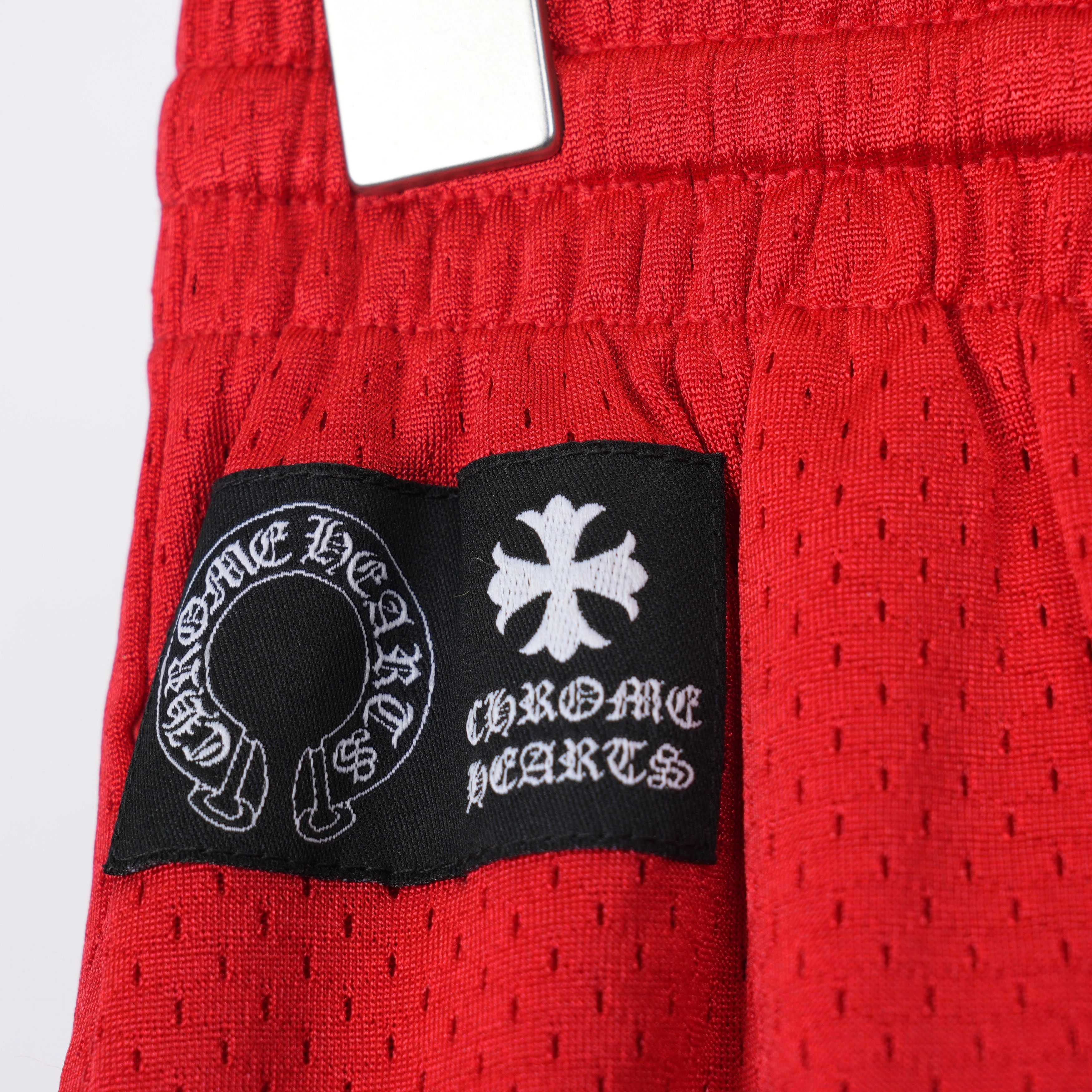 Chrome Hearts RED MESH 'FORM' CH TEAM STADIUM SHORTS MATTY BOY Size US 30 / EU 46 - 5 Thumbnail