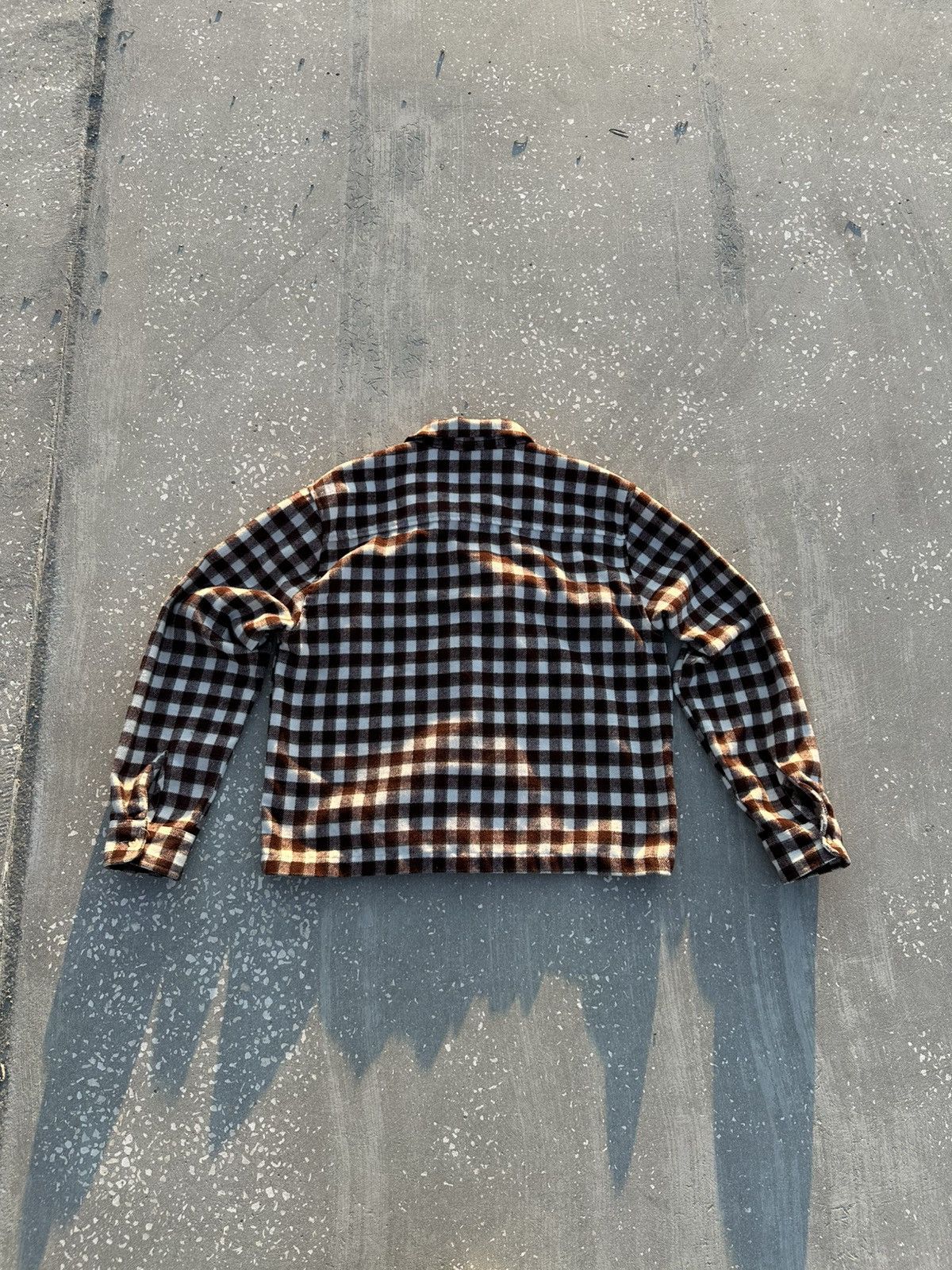 Pacsun Burgundy plaid button up jacket Size US M / EU 48-50 / 2 - 2 Thumbnail