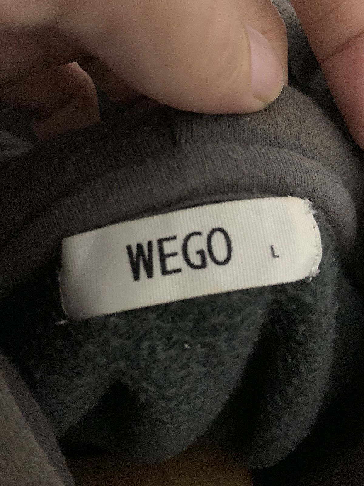 Japanese Brand WEGO TOKYO SOCIETY HOODIE BIG BACK PRINT Size L / US 10 / IT 46 - 6 Thumbnail