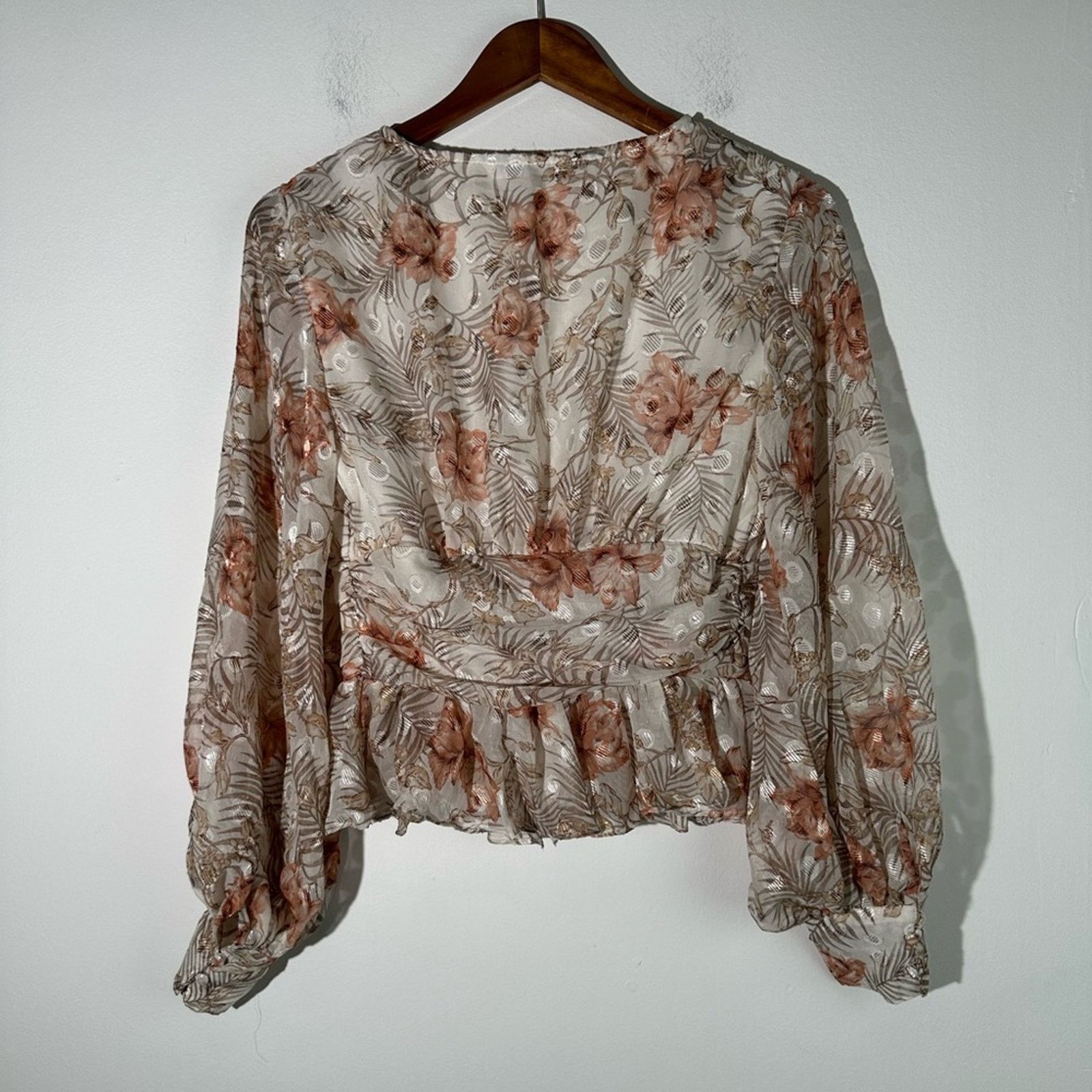 Shein SHEIN Floral Top Size S / US 4 / IT 40 - 6 Thumbnail