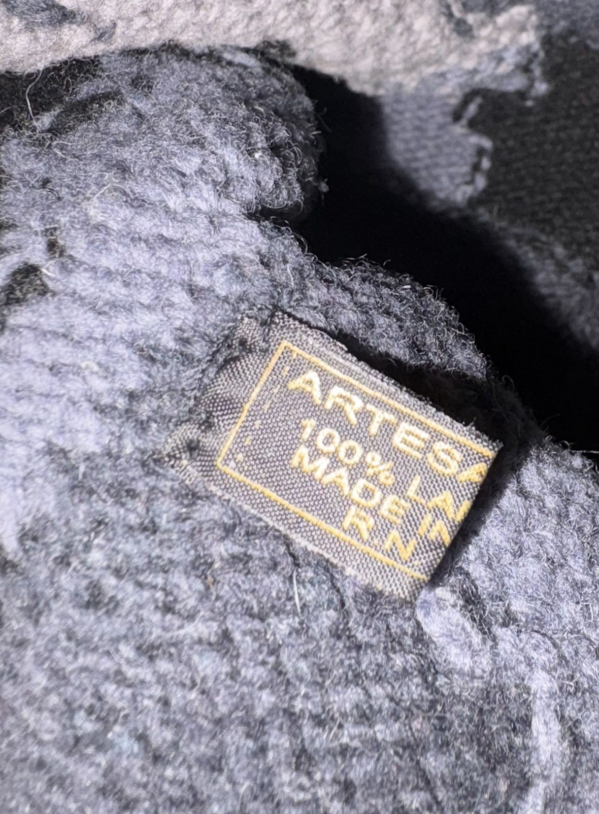Vintage Vintage Luxury “Damoflage” Pixelated Wool Beanie Size ONE SIZE - 9 Thumbnail