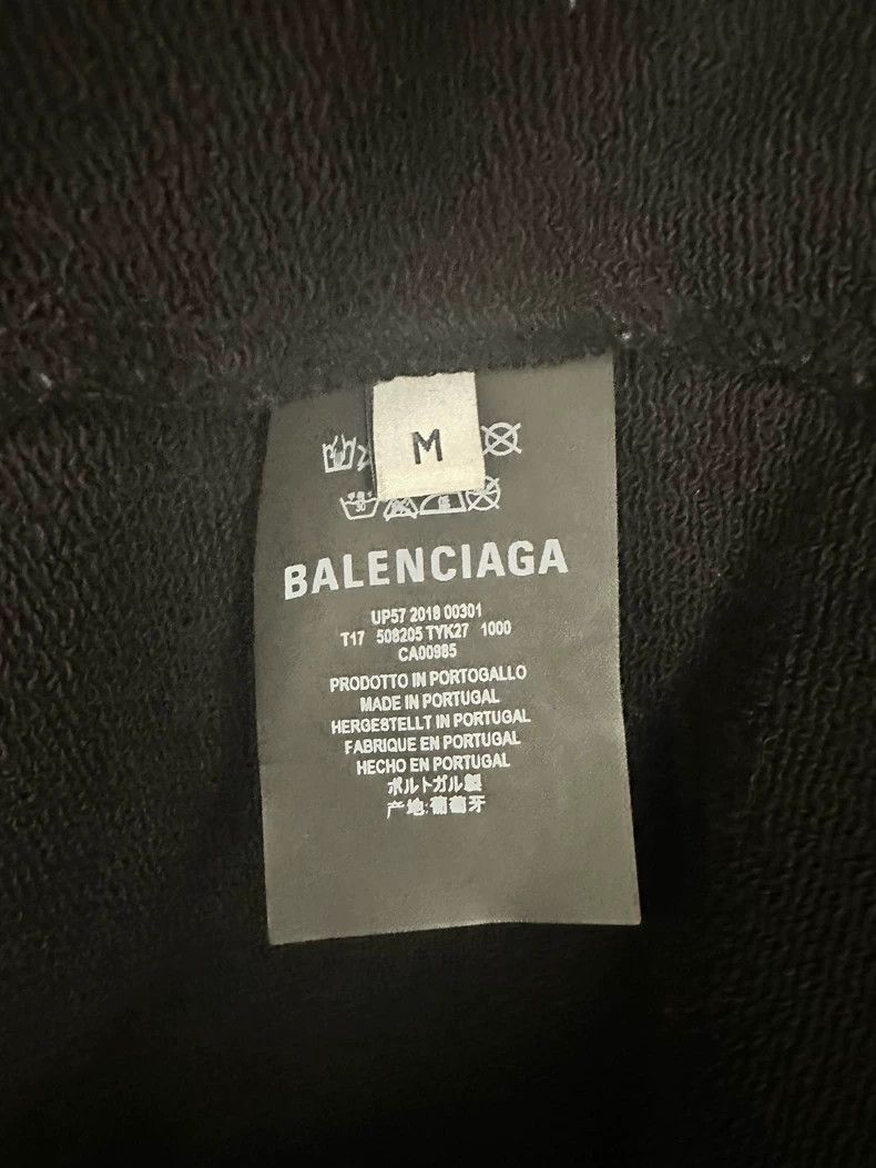 Balenciaga Balenciaga Small logo hooded sweater Size US M / EU 48-50 / 2 - 5 Thumbnail