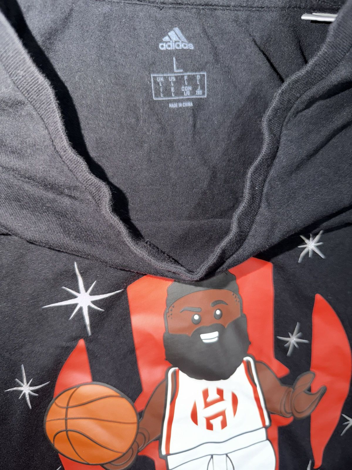 Adidas Adidas Lego® James Harden Schwaaag T Shirt Size Large UG2714 Size US L / EU 52-54 / 3 - 5 Thumbnail