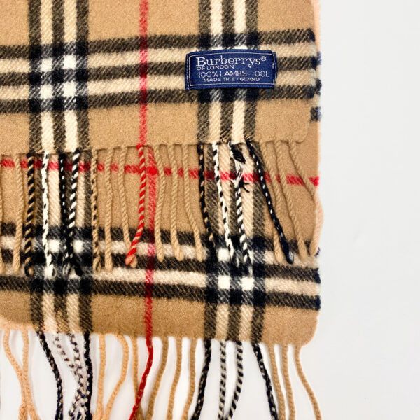 Burberry Scarf Burberry classic 100% wool Size ONE SIZE - 3 Thumbnail
