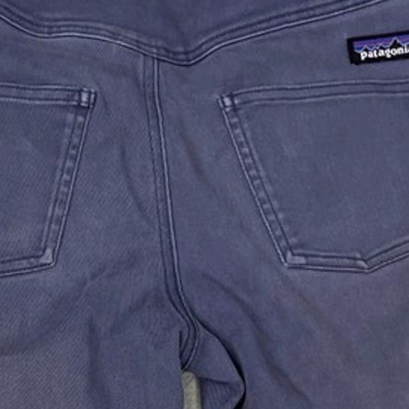Patagonia VINTAGE Patagonia Escala Rock Pants Hiking Climbing Blue Stretch Pockets Women's 2 Size 26" / US 2 / IT 38 - 4 Thumbnail