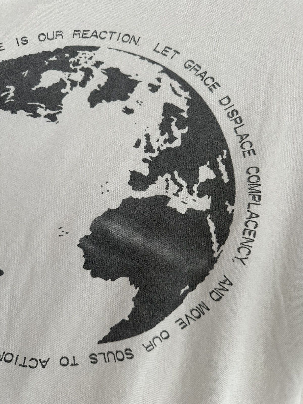 Gildan Vintage Jesus Gildan T-Shirt Globe Graphic Print Earth Size US L / EU 52-54 / 3 - 5 Thumbnail