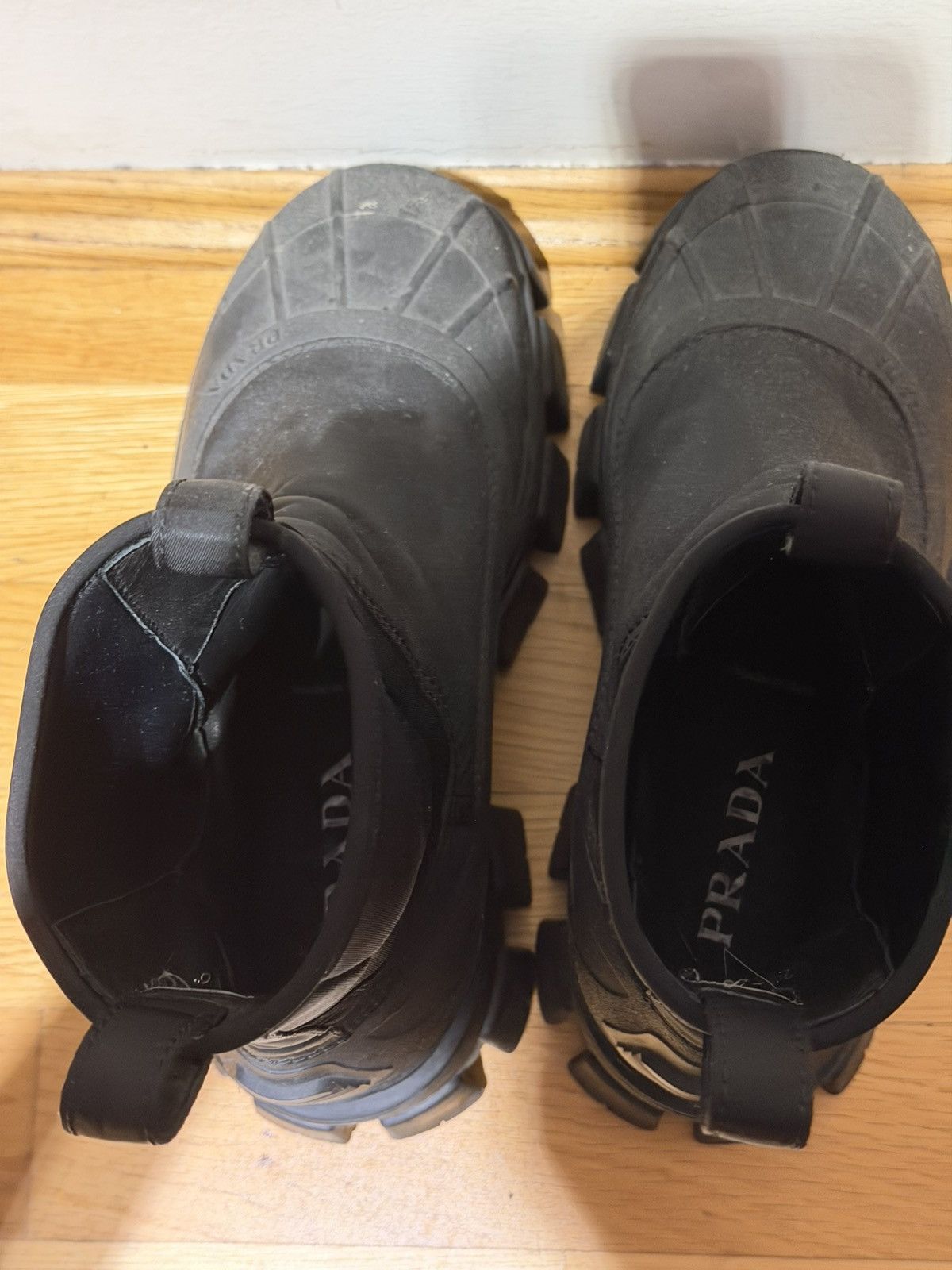Prada Prada Nylon Monolith Boot Size US 6.5 / EU 39-40 - 6 Thumbnail
