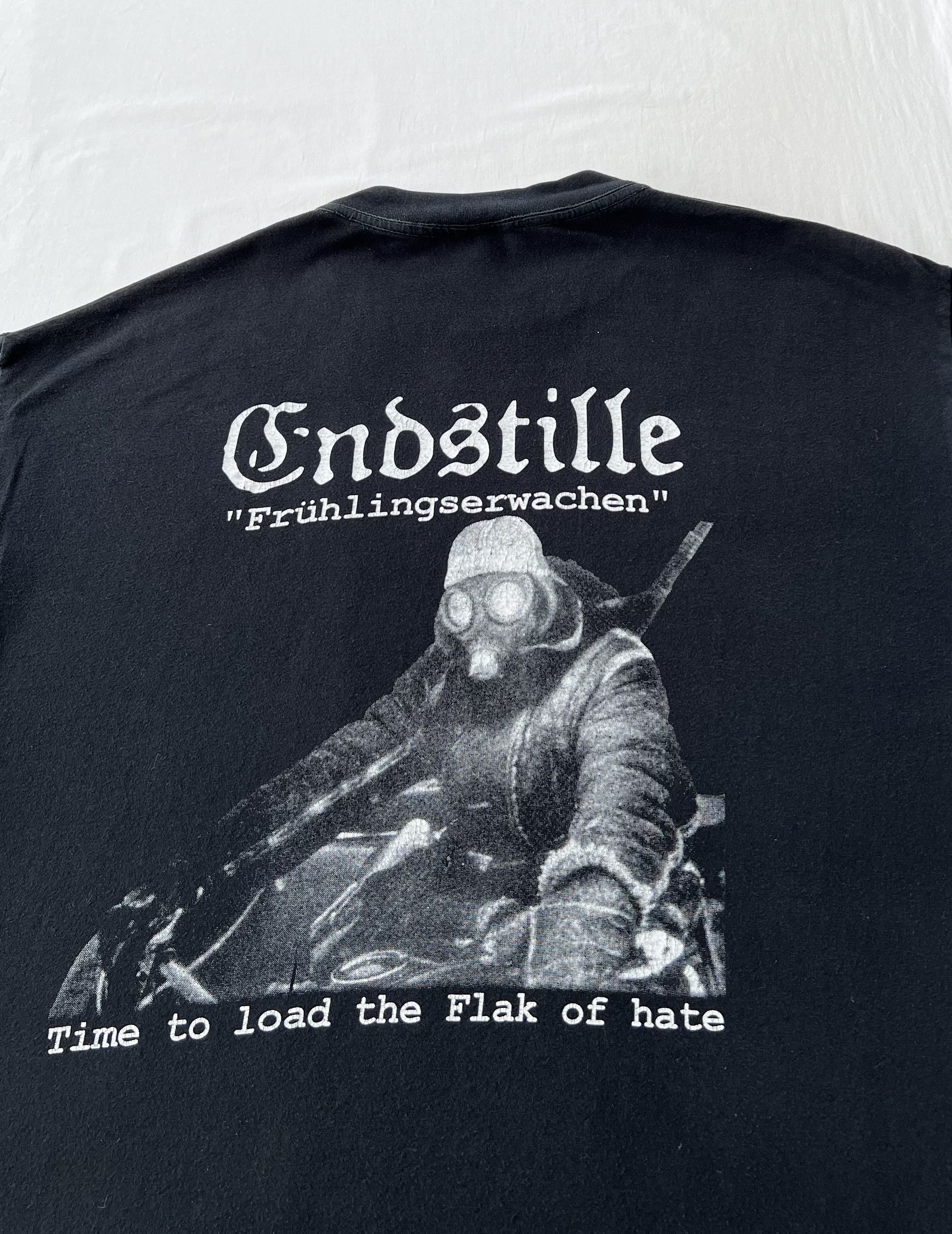 Band Tees Vintage 00s Endstille Fruhlingserwachen Black Metal Band Tee Size US L / EU 52-54 / 3 - 13 Thumbnail