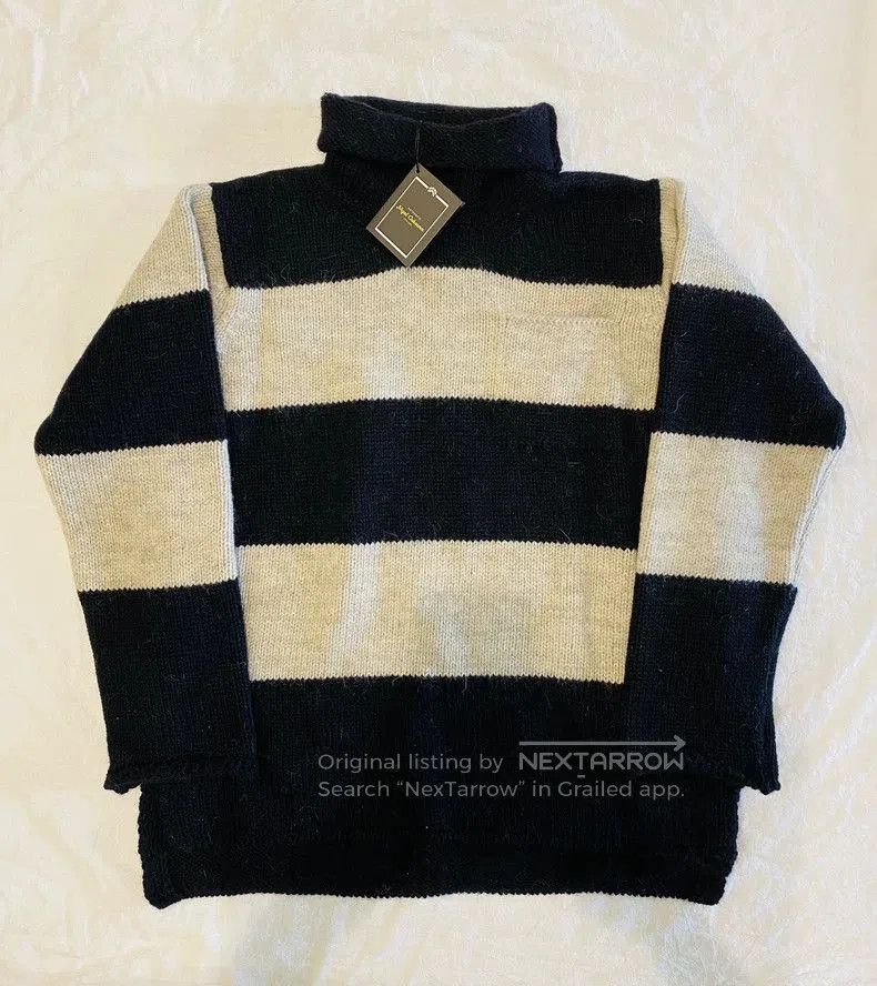 Nigel Cabourn Nigel Cabourn Wool Roll Neck Sweater. Size US XXS / EU 40 - 1 Thumbnail