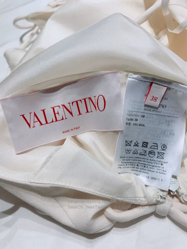 Valentino Valentino White backless dress Size S / US 4 / IT 40 - 4 Thumbnail