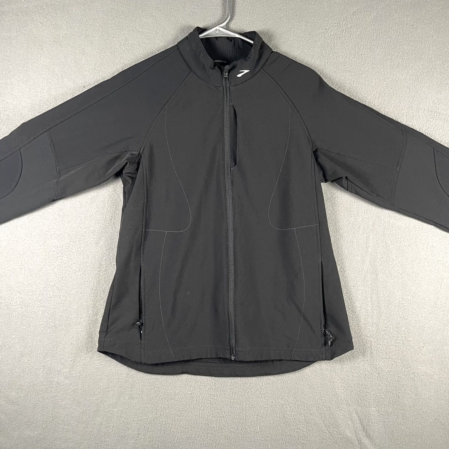 Brooks Brooks Jacket Womens Medium Black Brooks Shelter Technology Full Zip Running Size M / US 6-8 / IT 42-44 - 3 Thumbnail