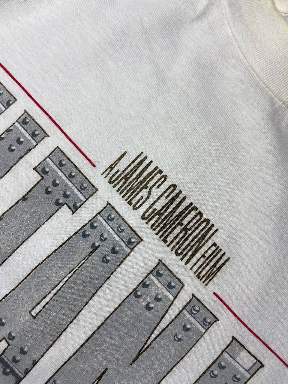 Hanes × Vintage Vintage 1998 Titanic James Cameron Film T-shirt 90s Rare Size US XL / EU 56 / 4 - 5 Thumbnail