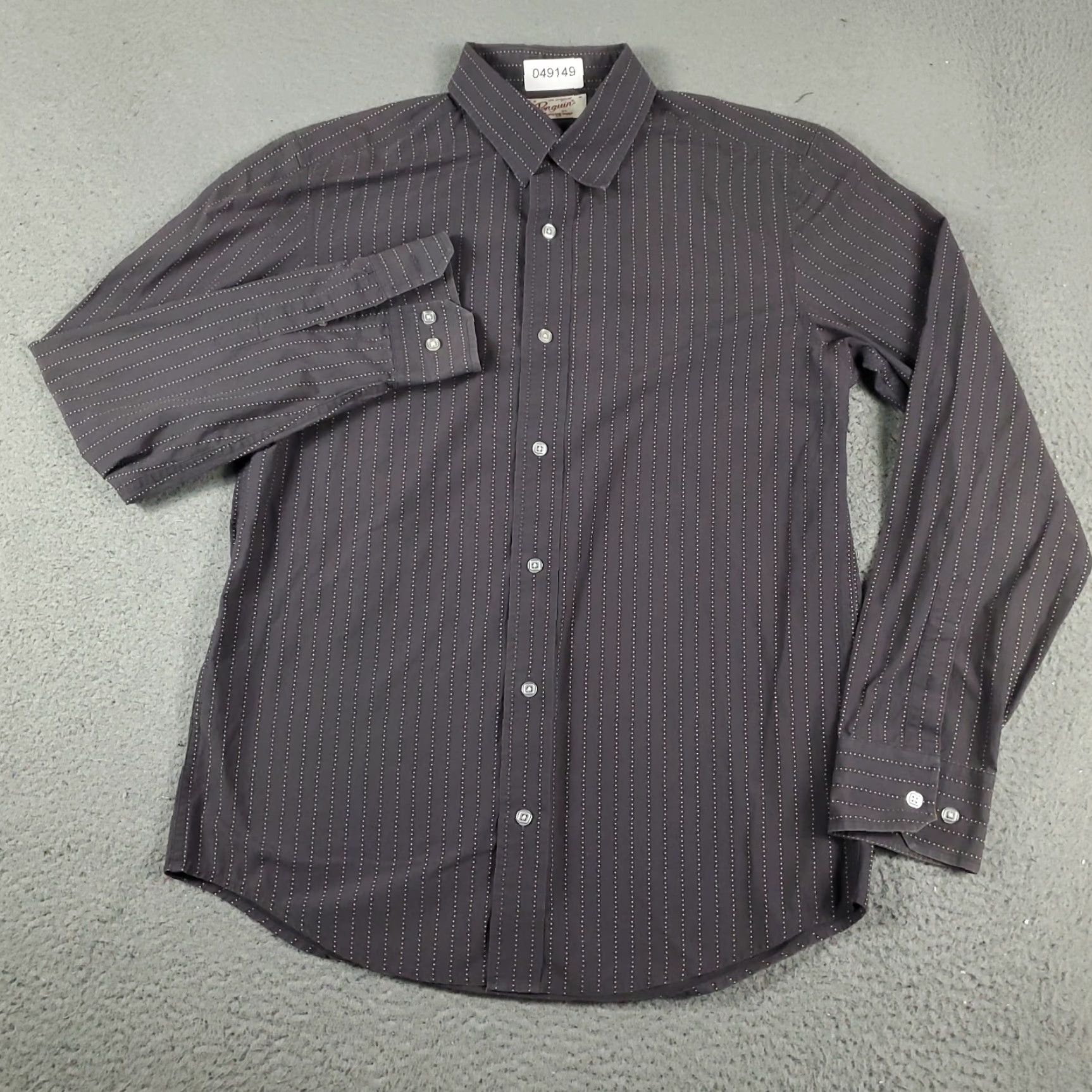 Original Penguin Original Penguin Button-Up Shirt Mens Size L Striped Multicolor Casual Long Sleeve Preppy Modern Size US L / EU 52-54 / 3 - 2 Thumbnail