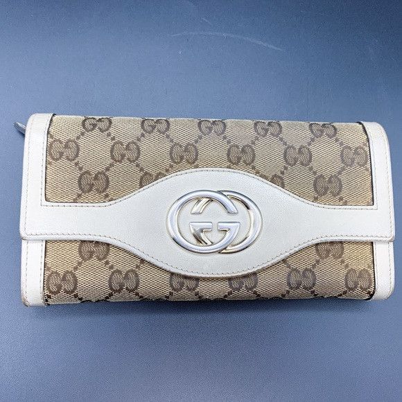 Gucci Vintage GG Gucci Long Wallet Size ONE SIZE - 1 Thumbnail
