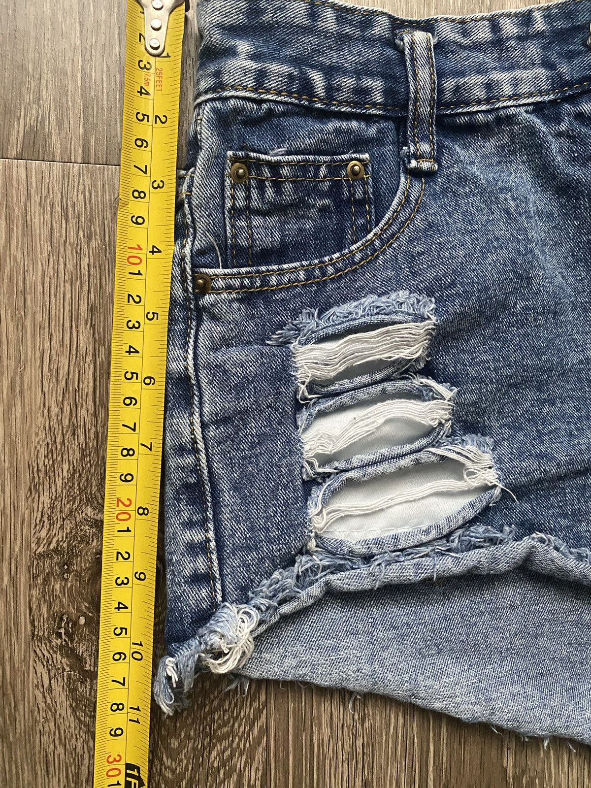 Vintage shein (Size: m) Size 30" / US 8 / IT 44 - 4 Thumbnail