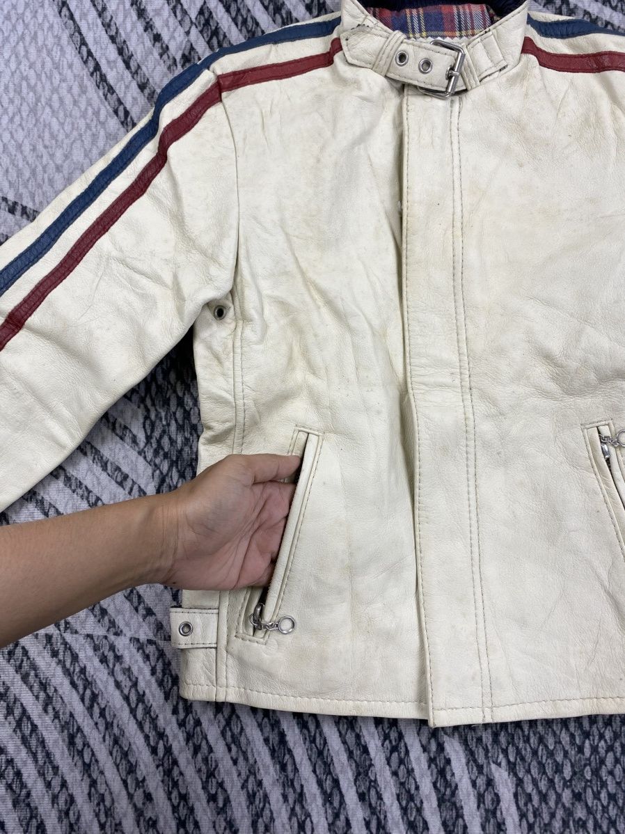 Schott Vintage Schott NYC Rider Leather Jacket For Kids Size US XXS / EU 40 - 5 Thumbnail