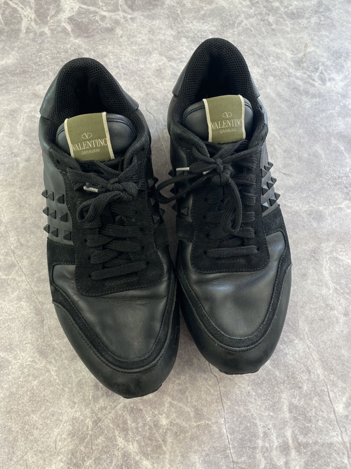 Valentino Valentino Rockrunner Black Sneakers Size: 43 Size US 10 / EU 43 - 2 Thumbnail