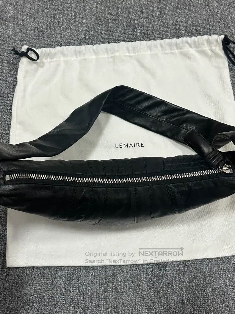 Lemaire LEMAIRE Black Horn Bag Small Size ONE SIZE - 7 Thumbnail