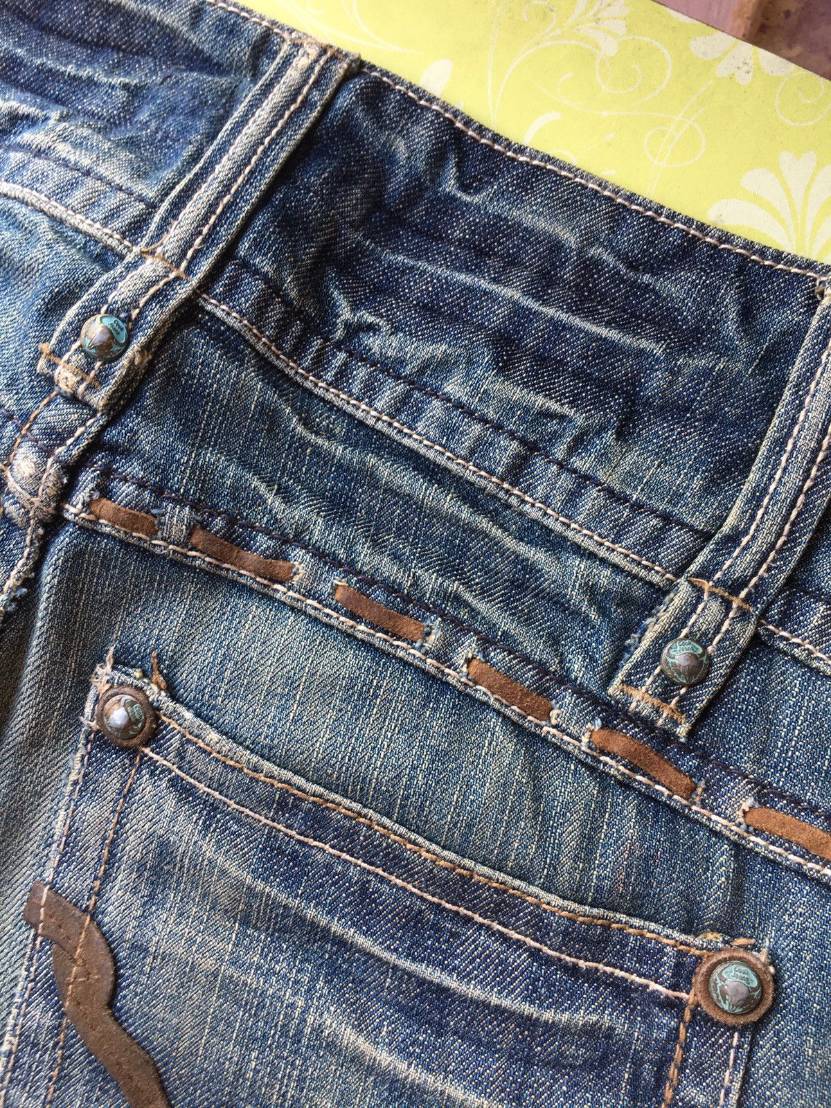 Japanese Brand Cook jeans flare Size 30" / US 8 / IT 44 - 11 Thumbnail