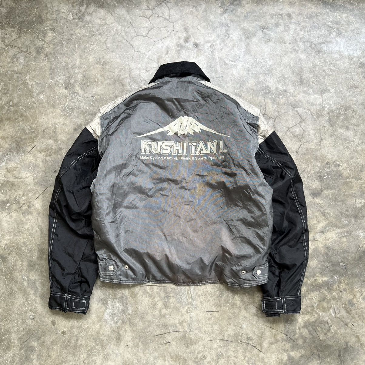 Vintage Vintage Kushitani Moto Racing Jacket Big Logo Arm Spellout Size US L / EU 52-54 / 3 - 2 Thumbnail