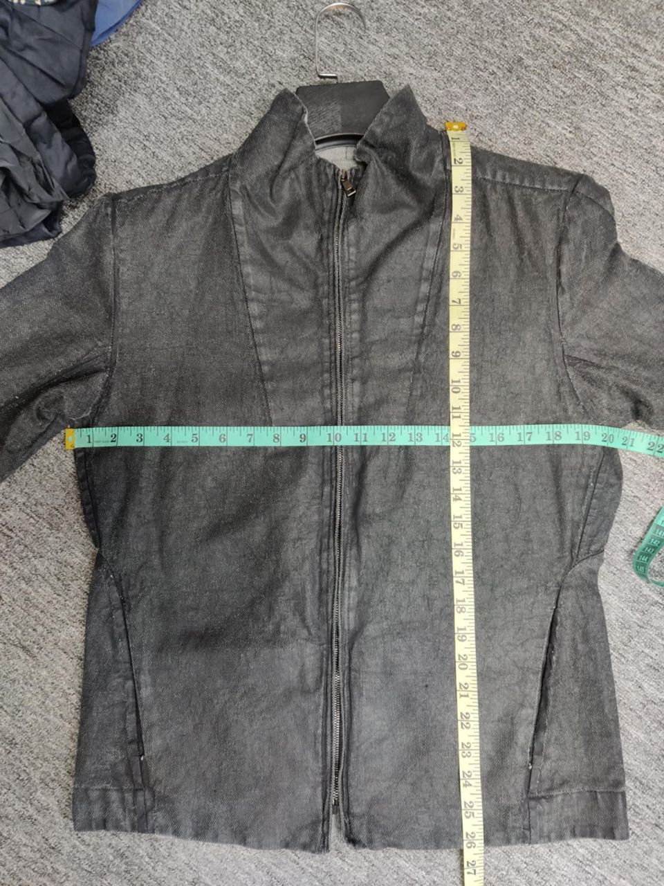 Transit Uomo Transit Uomo Denim Zipper Jacket Size US XS / EU 42 / 0 - 17 Thumbnail