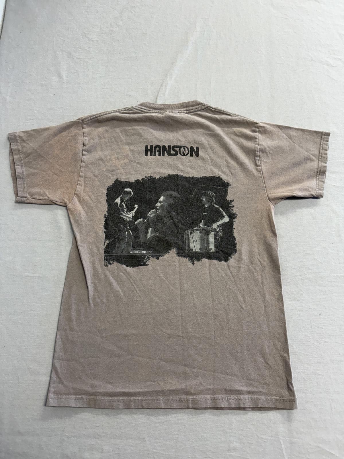 Hanes Hanson Band T-shirt 2005 Live and Electric TV Album Promo S Size US S / EU 44-46 / 1 - 3 Thumbnail