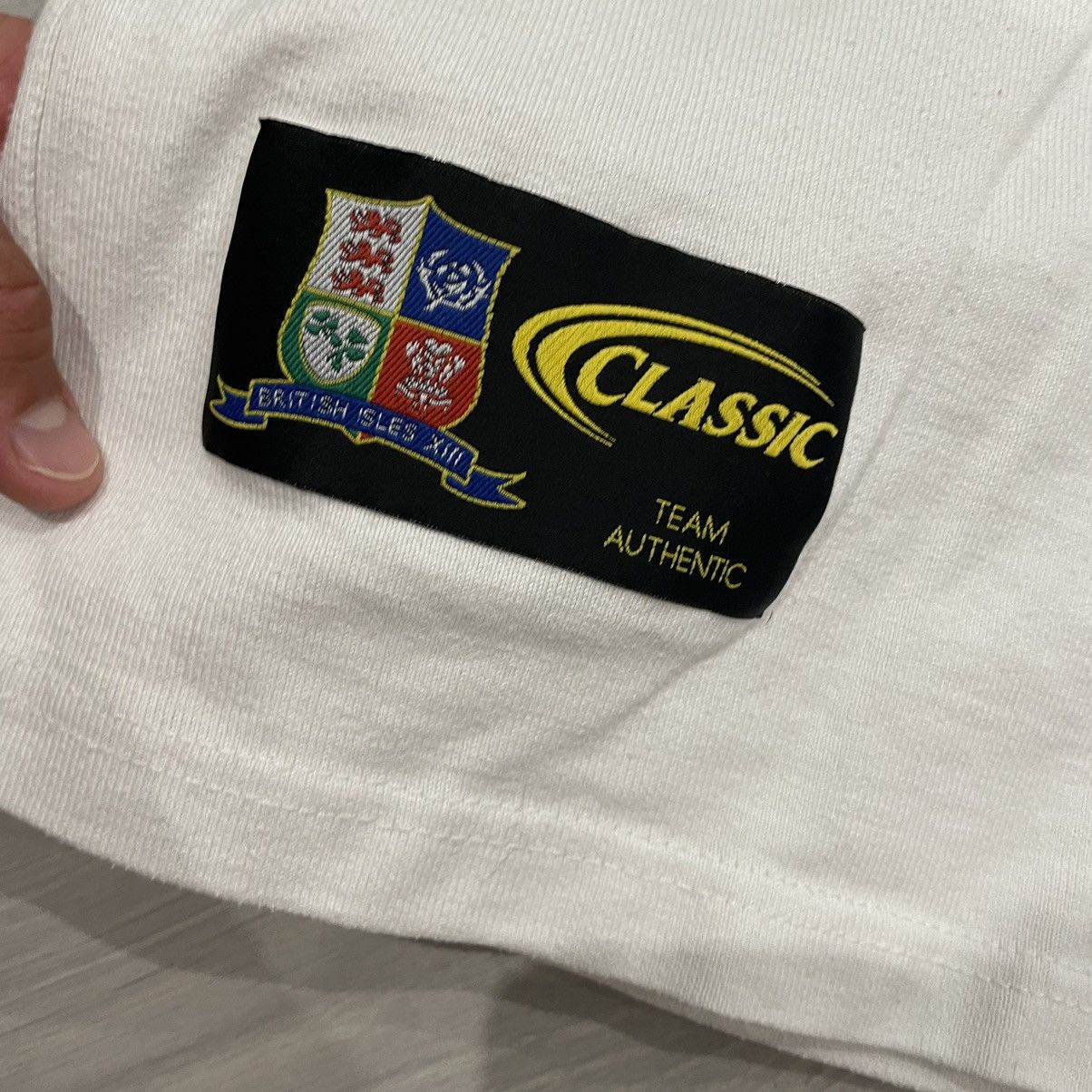 Vintage England rugby 90s polo tee jersey shirt British Isles Lion Size US M / EU 48-50 / 2 - 5 Thumbnail