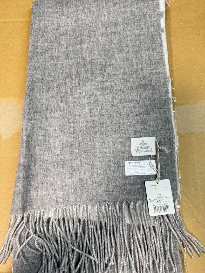 Vivienne Westwood Vivienne Westwood Double wool scarf Size ONE SIZE - 3 Thumbnail