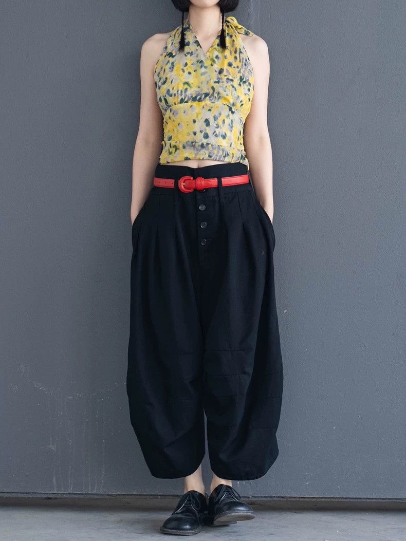 Kenzo KENZO Yellow and green spots silk vest back vintagery Size XS / US 0-2 / IT 36-38 - 2 Thumbnail