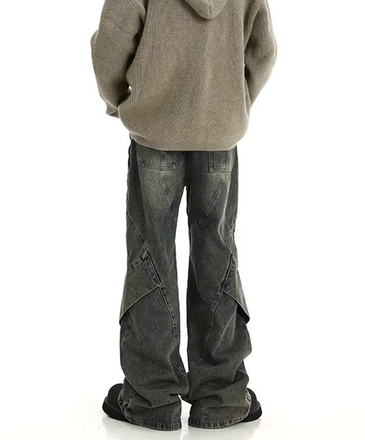 Japanese Brand × Jean Y2K Street Baggy Flared Denim Size US 26 / EU 42 - 5 Thumbnail