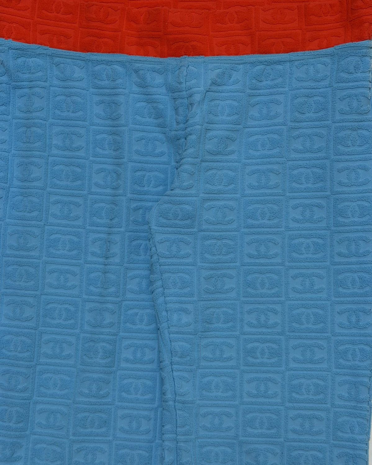 Chanel CHANEL Sport S/S 2002 CC Embossed Jacquard Terry Cloth Pants Size 26" / US 2 / IT 38 - 4 Thumbnail