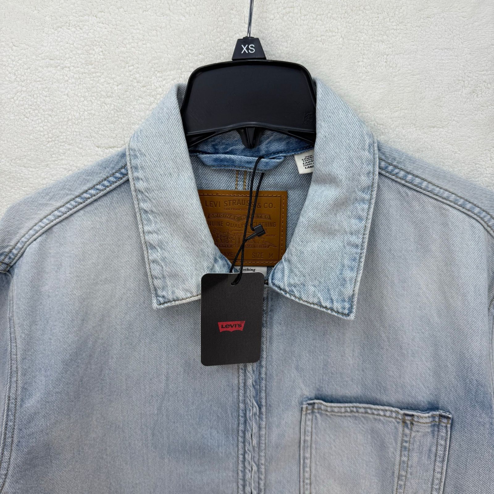 Levi's LEVI'S MEN'S MEDIUM LIGHTWEIGHT FULL-ZIP MECHANICS JACKET Size US M / EU 48-50 / 2 - 2 Thumbnail