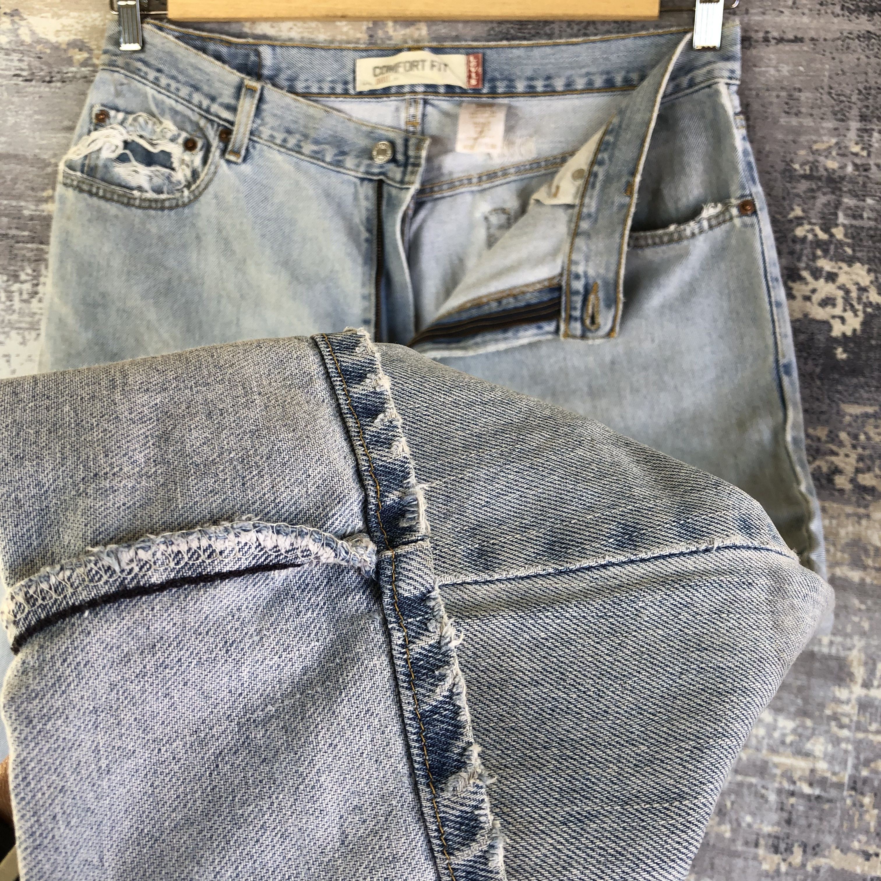 Levi's Vintage Levis 560 Dirty Faded Jeans Levis Distressed Denim Size US 34 / EU 50 - 8 Thumbnail