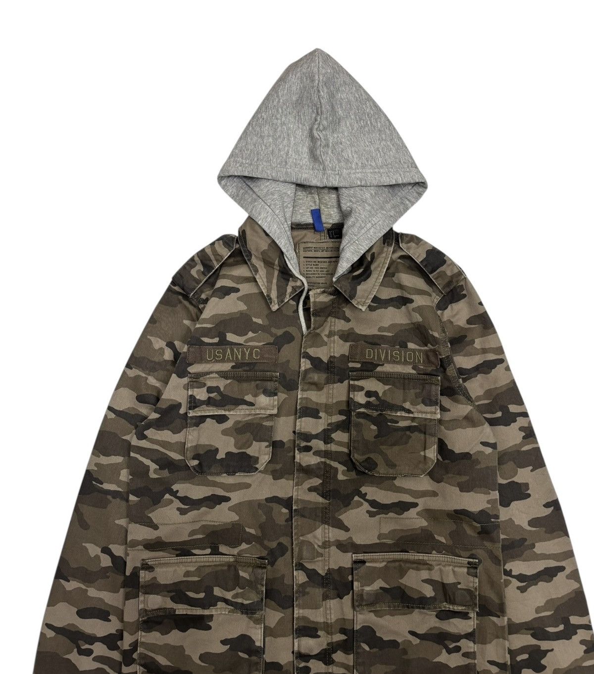 H&M × Hysteric Glamour RARE❤️‍🔥USANYC CAMO MILITARY PARKA WITH HOOD STYLE Size US S / EU 44-46 / 1 - 10 Thumbnail