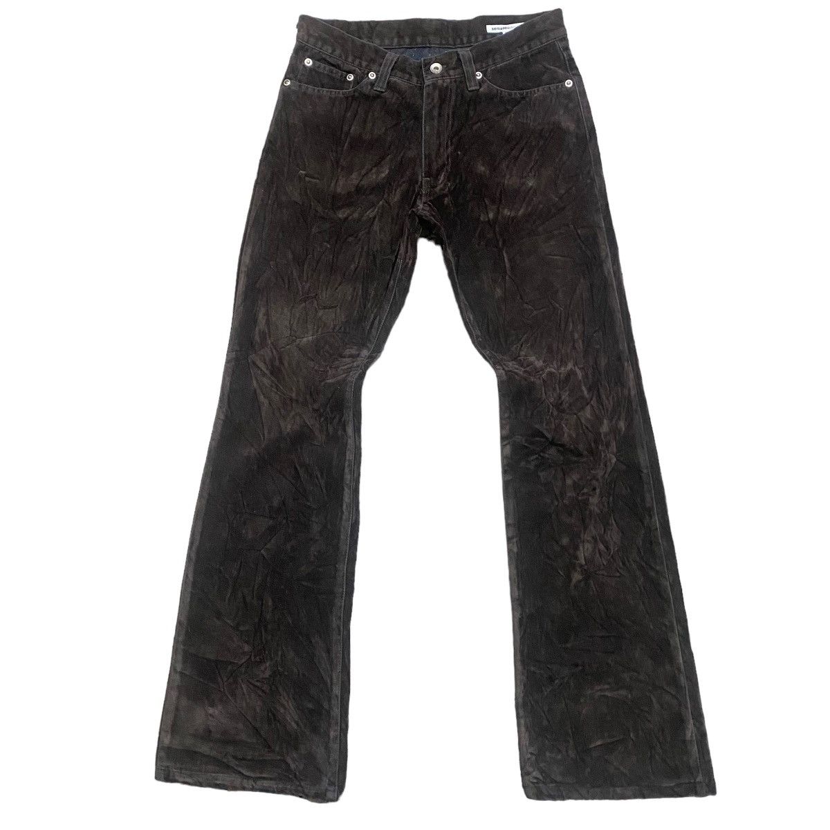 semanticdesign Semantic Design Velvet Striped Flare Jeans Size US 28 / EU 44 - 2 Thumbnail