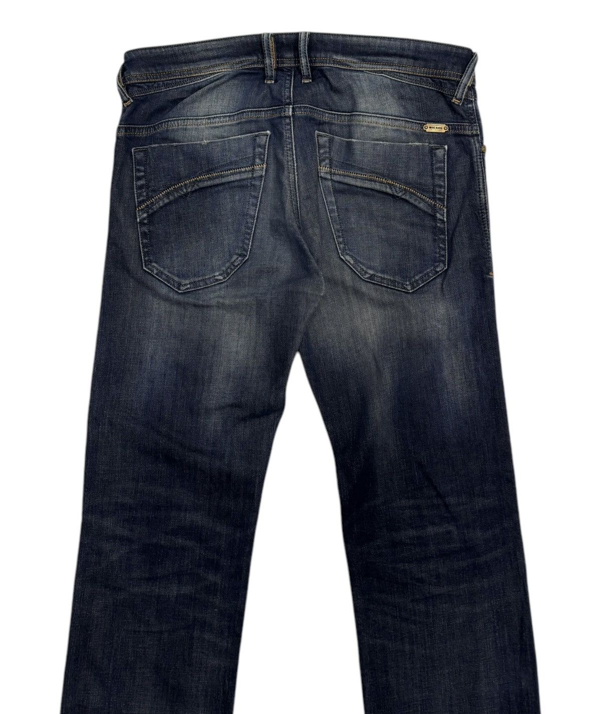 Diesel DIESEL REGULAR SLIM TAPERED DENIM JEANS Size US 32 / EU 48 - 6 Thumbnail