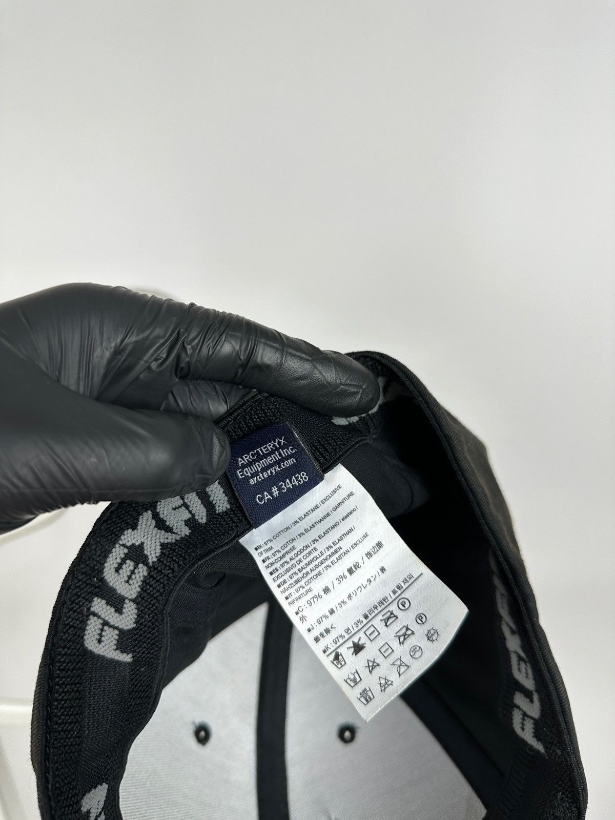 Arc'teryx Vintage Arcteryx Flexfit Faded Black Cap Hats Size ONE SIZE - 15 Thumbnail