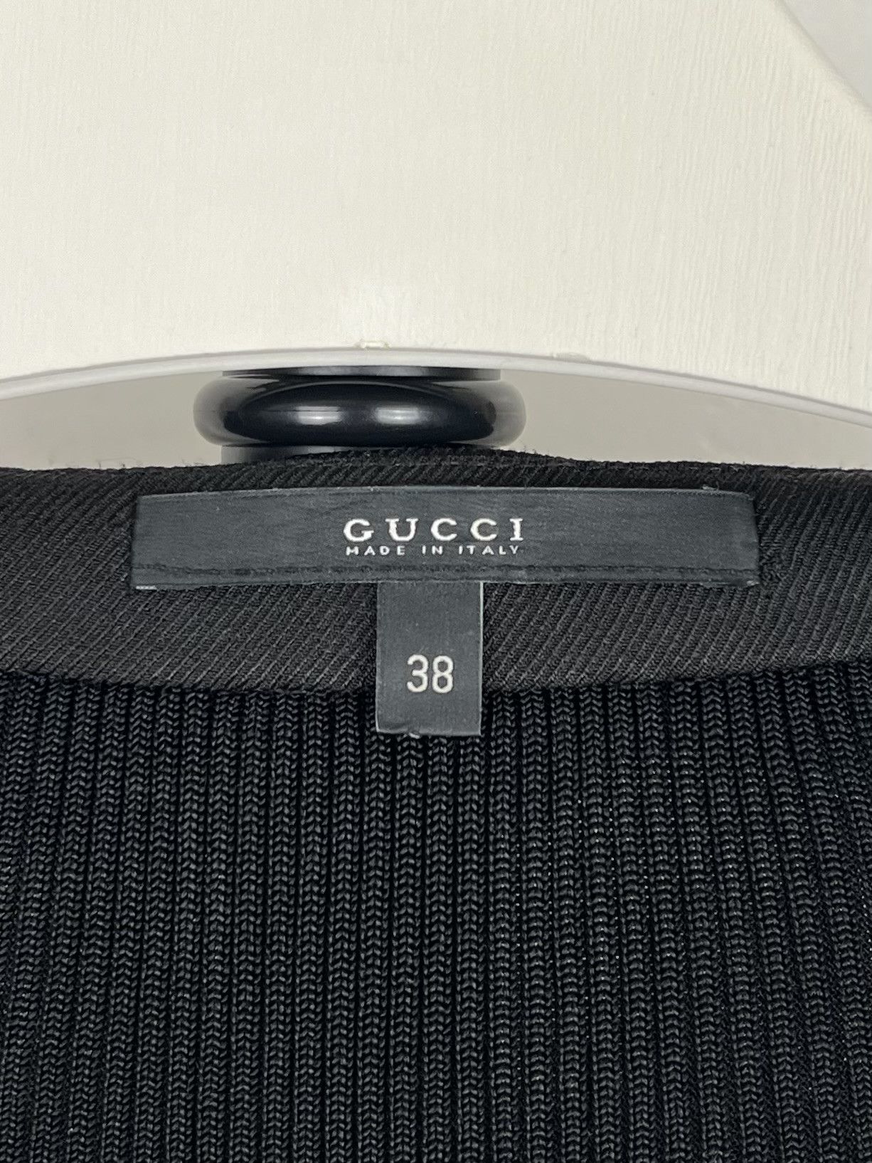 Gucci GUCCI Jacket Blaser One Button Brown Back Stripe Women's Size XS / US 0-2 / IT 36-38 - 5 Thumbnail