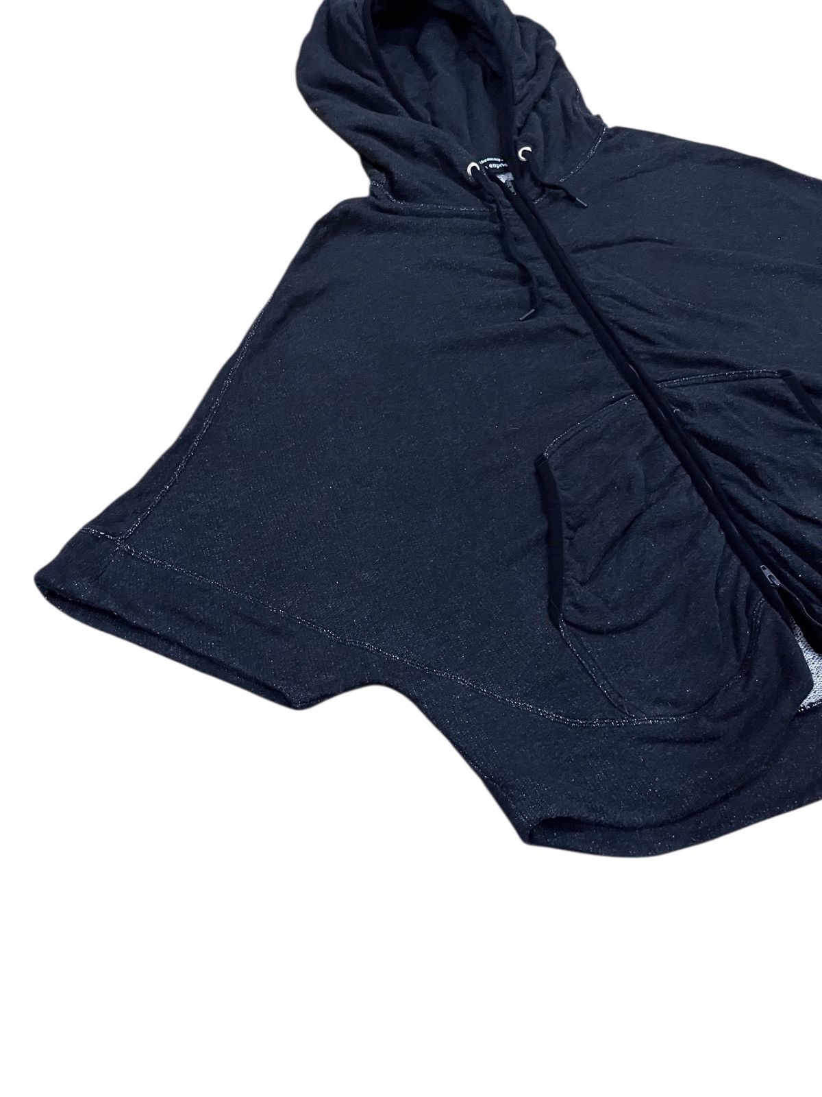 Issey Miyake Mercibeaucoup by issey miyake poncho style hoodie black Size L / US 10 / IT 46 - 6 Thumbnail