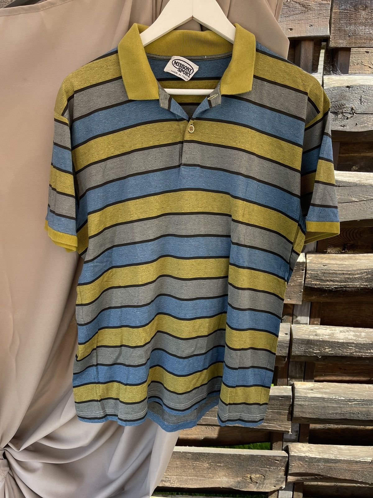 Missoni Missoni Sport Striped polo shirt Size US M / EU 48-50 / 2 - 2 Thumbnail