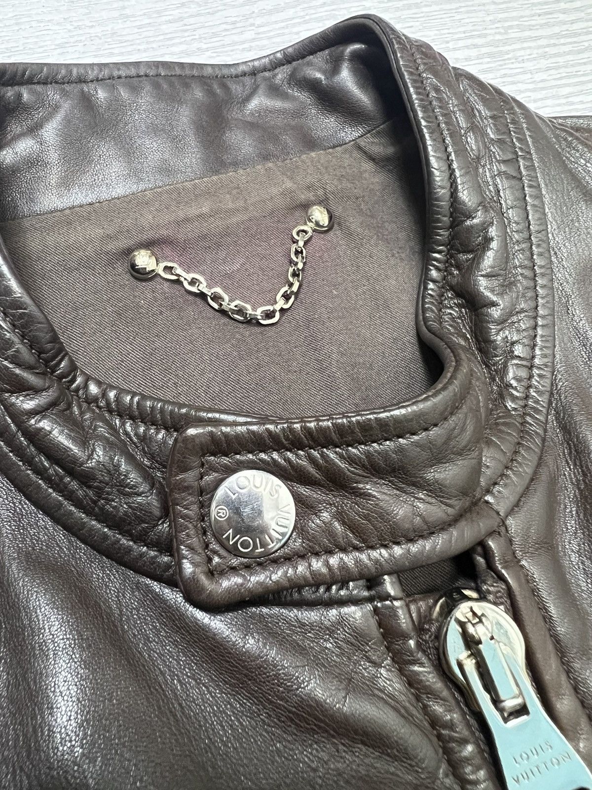 Louis Vuitton Louis Vuitton - Lamb Leather Rider’s Jacket Size US S / EU 44-46 / 1 - 14 Thumbnail