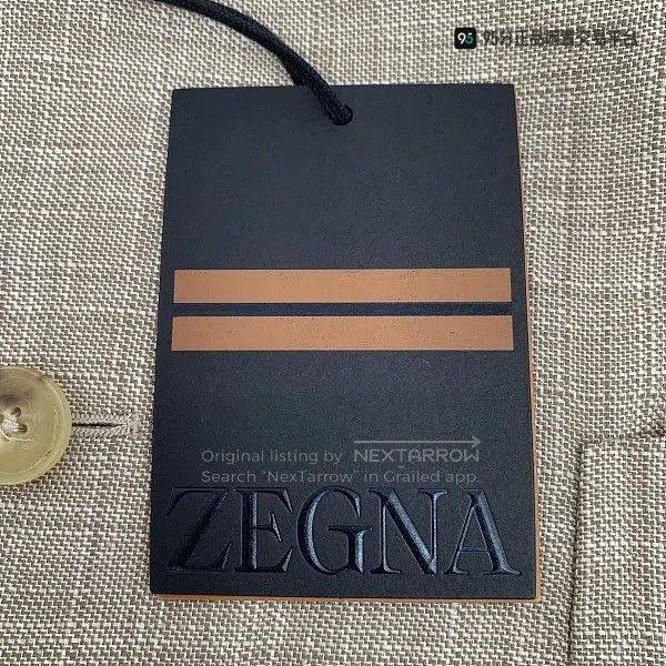 Ermenegildo Zegna Zegna Men's Classic Lapel Single. Size US M / EU 48-50 / 2 - 6 Thumbnail