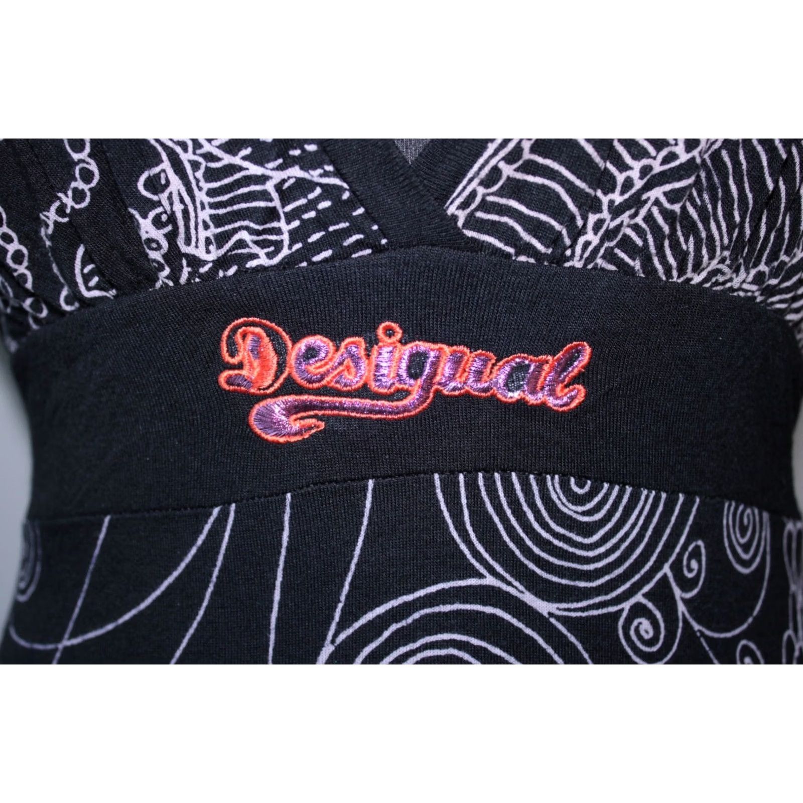 Desigual Desigual womens dress Black Size L Size L / US 10 / IT 46 - 3 Thumbnail
