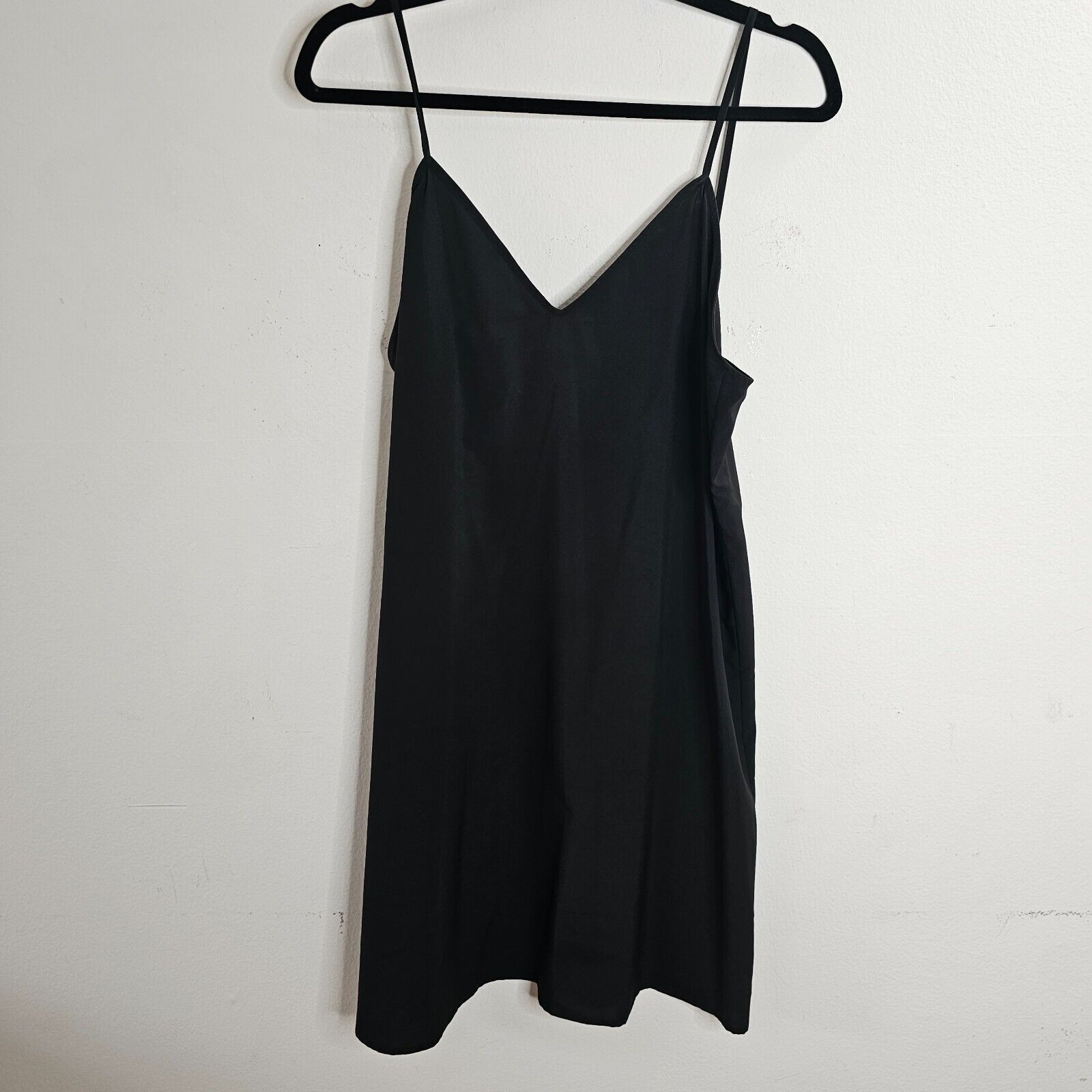 The Kooples The Kooples Smokey Silver Metallic Sheer Over Black Slip L Size L / US 10 / IT 46 - 5 Thumbnail