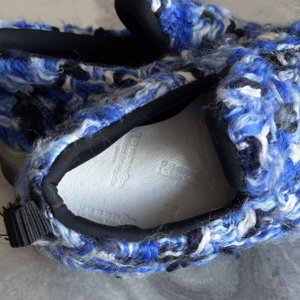 Maison Margiela Maison Margiela 22 Paris Cobalt Blue Tweed Slip On Size US 9 / IT 39 - 8 Thumbnail