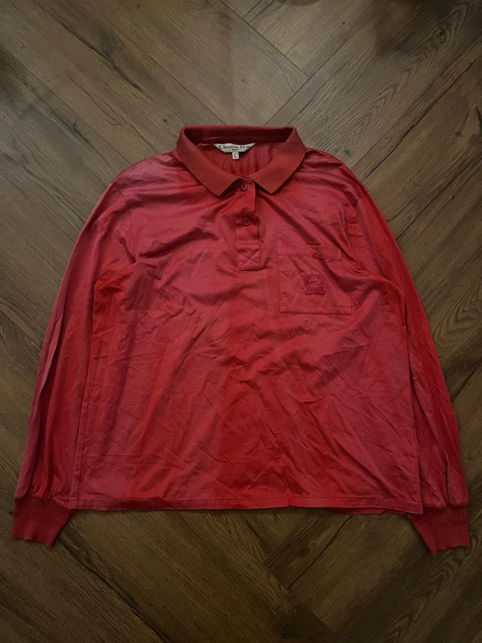Christian Dior Monsieur × Dior 90s Cristian Dior sport - red polo sun faded Size US L / EU 52-54 / 3 - 1 Thumbnail