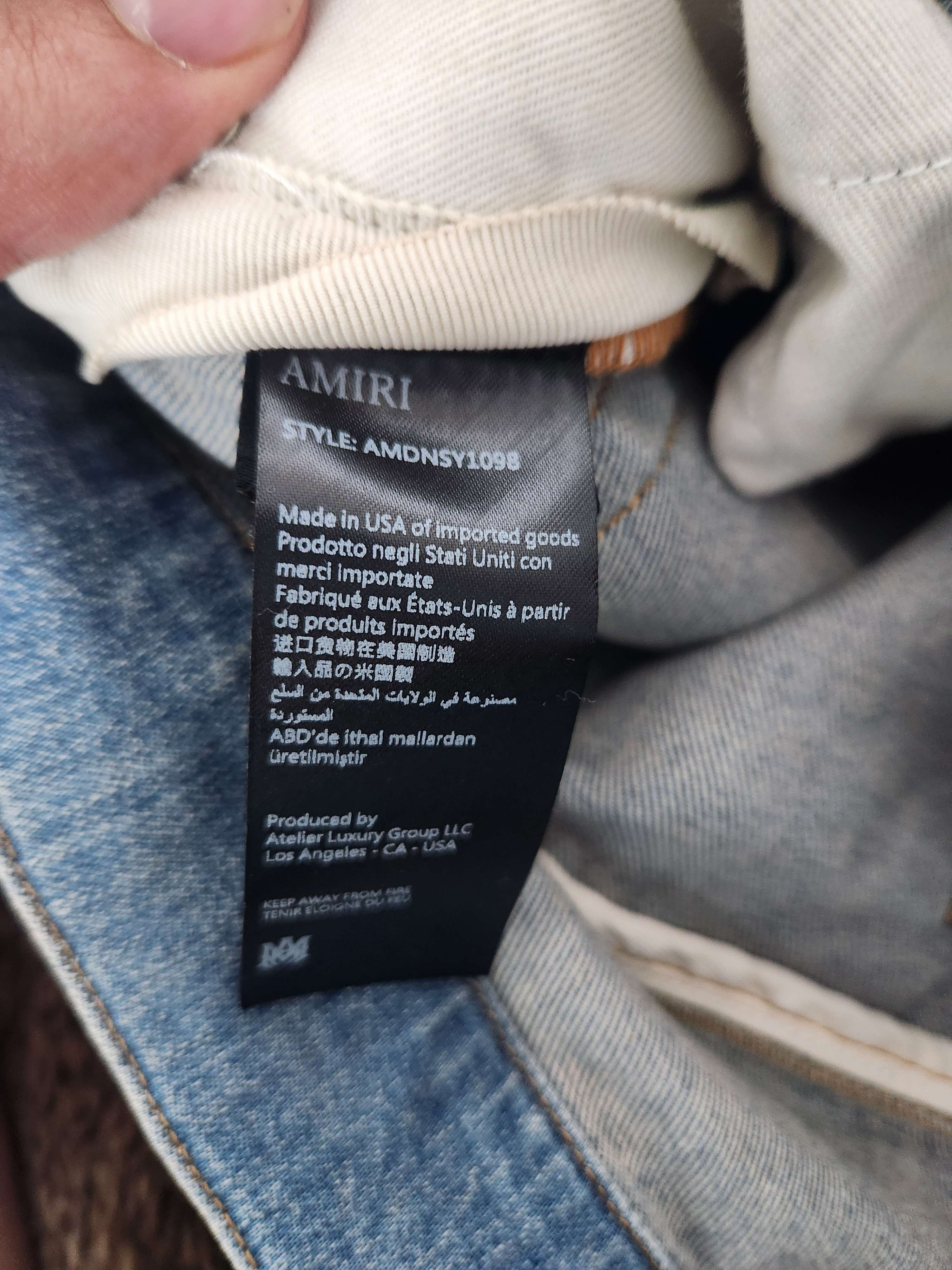 Amiri Amiri Boucle Thrasher Jeans Size US 36 / EU 52 - 7 Thumbnail