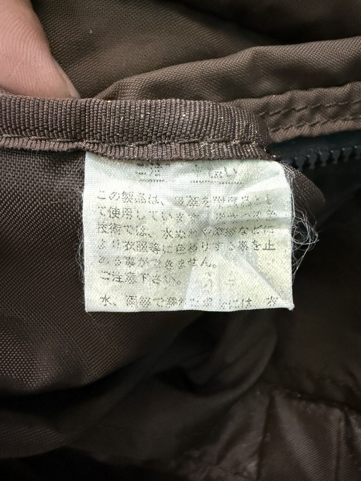Yohji Yamamoto YSACCS POUR HOME YOHJI YAMAMOTO POUCH BAG Size ONE SIZE - 20 Thumbnail