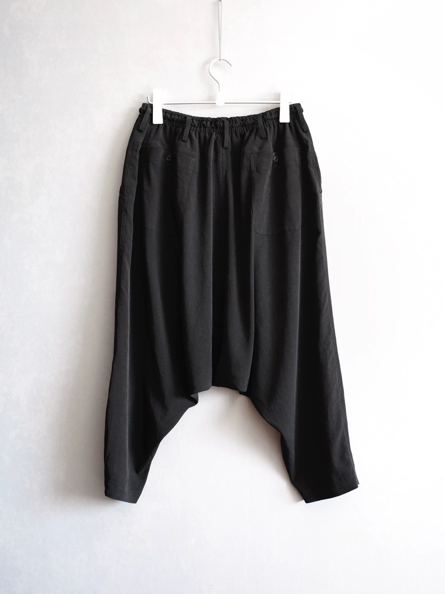 Yohji Yamamoto Yohji Yamamoto 25SS Low-Rise Pleated Triacetate Pants 2 Size US 32 / EU 48 - 2 Thumbnail